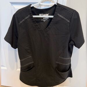 Barco Gray’s Anatomy Women’s Scrub Top Black Size Medium